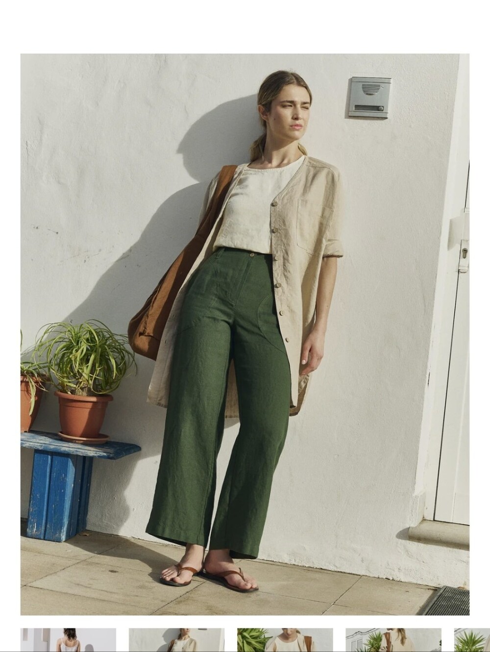 Not Perfect Linen Sarah Pants